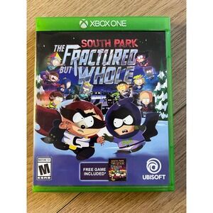 South Park The Fractured But Whole Xbox One Video Game Complete Disc Case